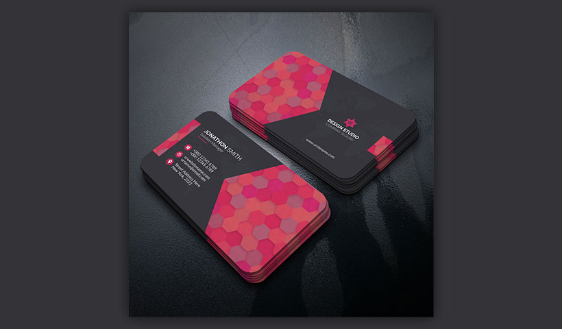 فایل لایه باز کارت ویزیت استادیو