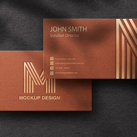 فایل لایه باز کارت ویزیت میکاپ