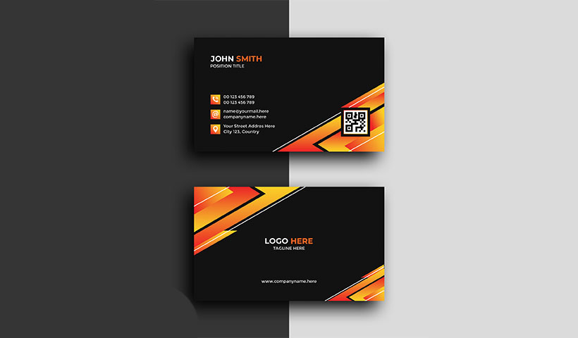 فایل لایه باز کارت ویزیت سیاره