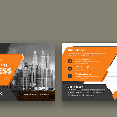 فایل لایه باز کارت ویزیت نماد