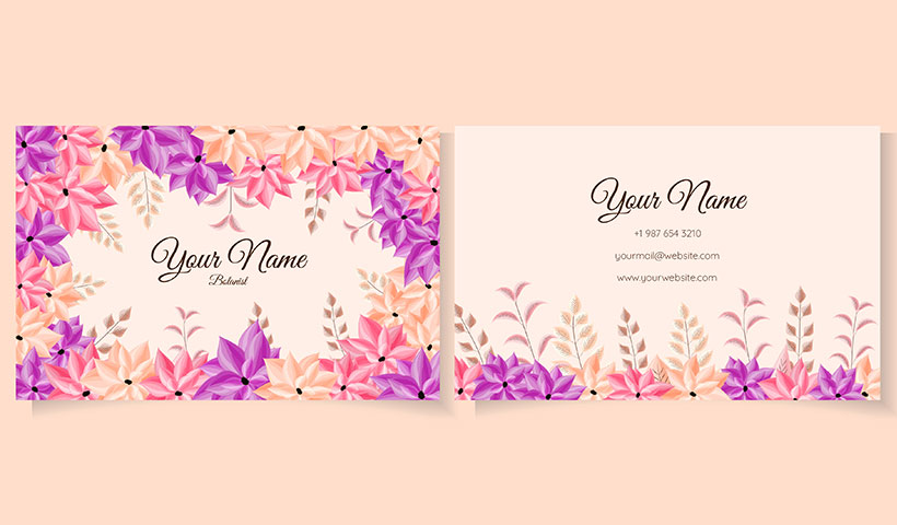 business_card_floral_design_creative_modern_simple_flower_template1