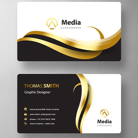 فایل لایه باز کارت ویزیت مانلی