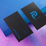 فایل لایه باز کارت ویزیت پندار