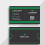 فایل لایه باز کارت ویزیت پونه