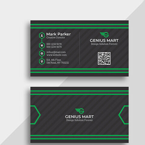 فایل لایه باز کارت ویزیت پونه