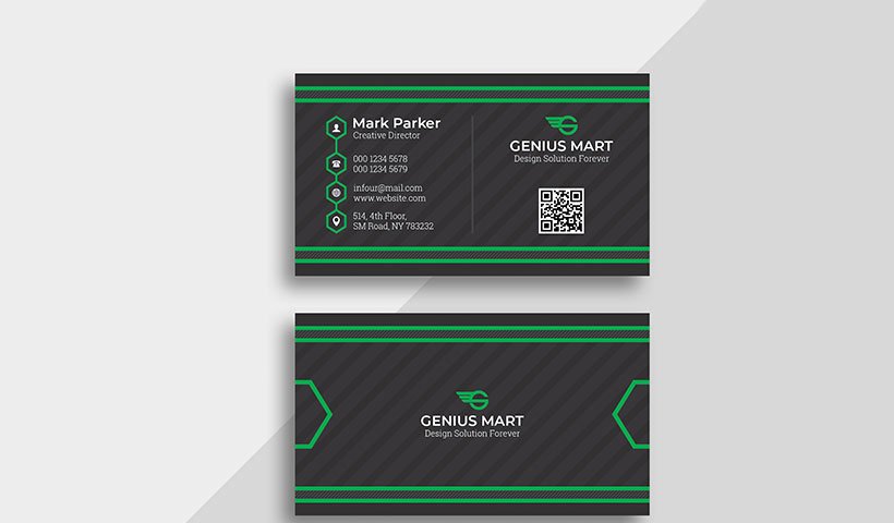 فایل لایه باز کارت ویزیت پونه