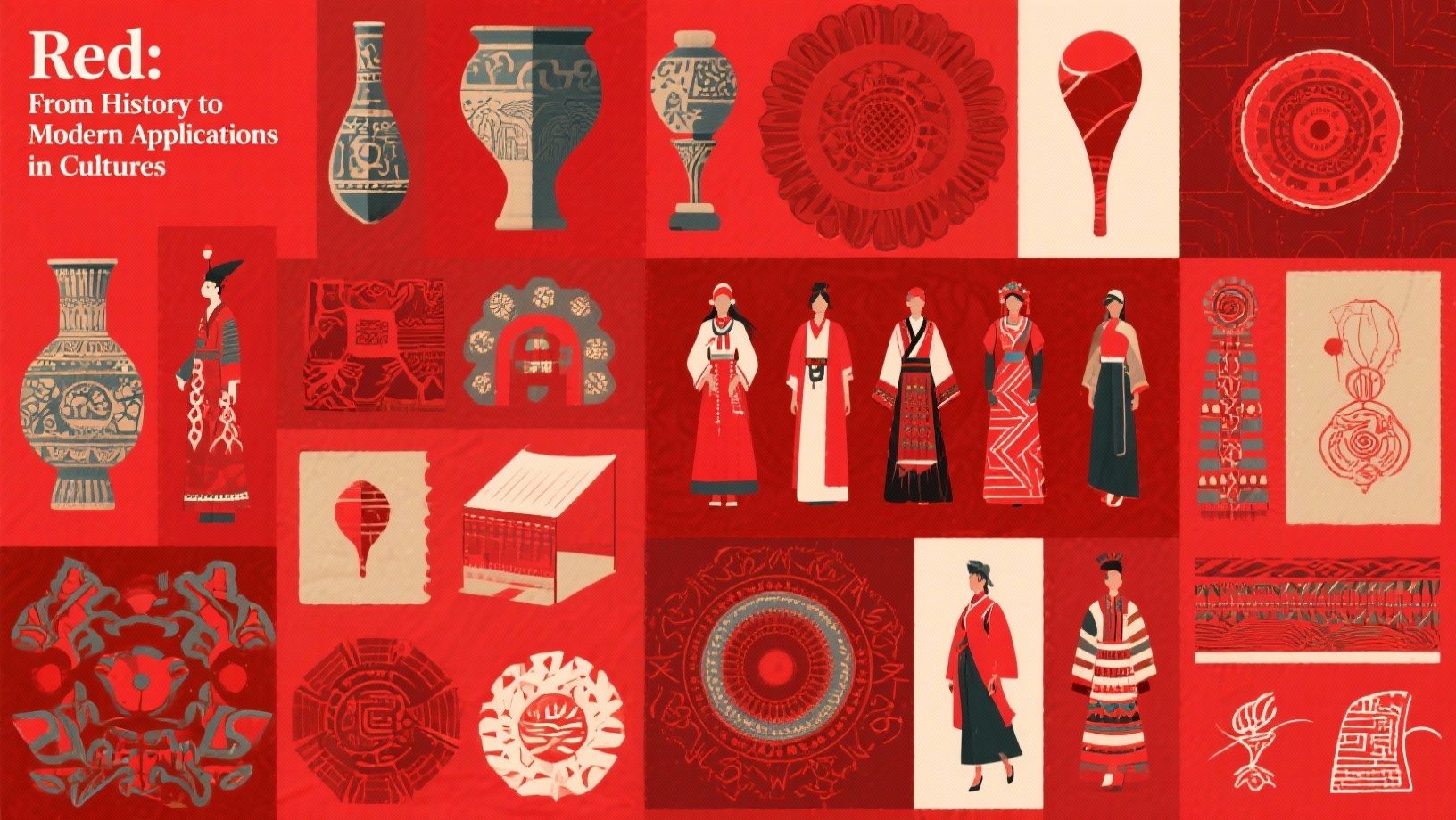 رنگ قرمز؛ از تاریخچه تا کاربردهای مدرن