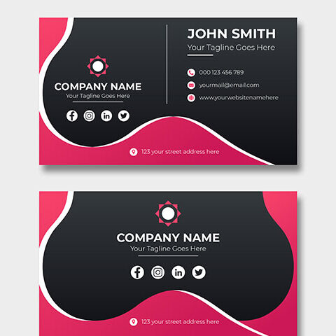 وکتور کارت ویزیت مهتاب