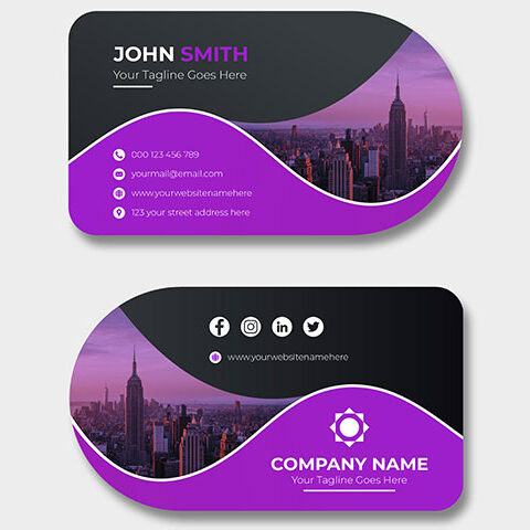 وکتور کارت ویزیت ساختمان