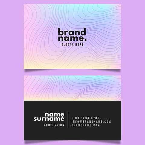 وکتور کارت ویزیت آرام