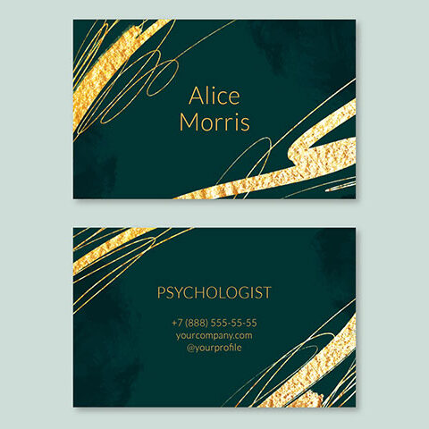 وکتور کارت ویزیت خاطره