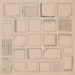 وکتور کاغذ تقویم