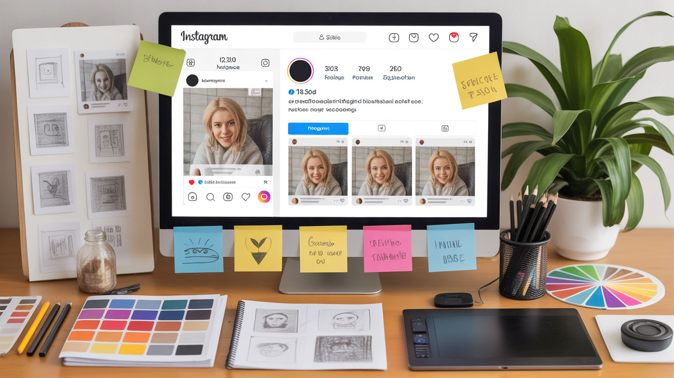 ایده‌پردازی برای طراحی کاور اینستاگرام