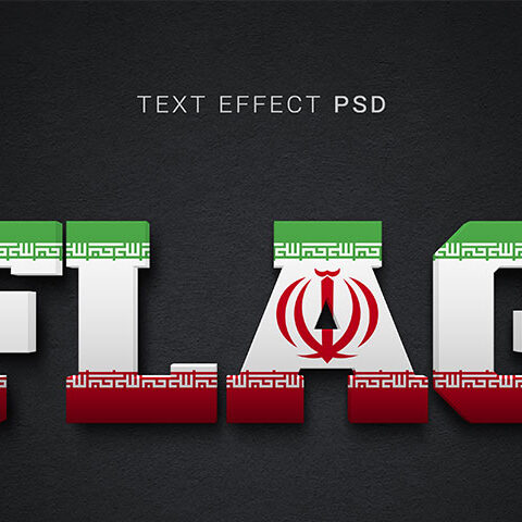 فایل لایه باز فلاگ