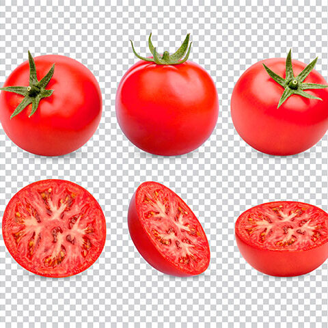 فایل لایه باز مجموعه ای از گوجه ها