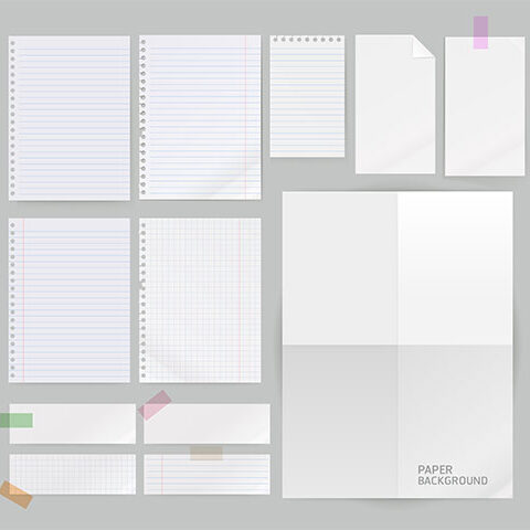 وکتور کاغذ اتیکد