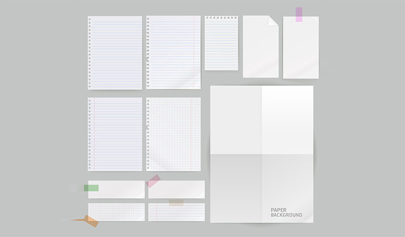 وکتور کاغذ اتیکد