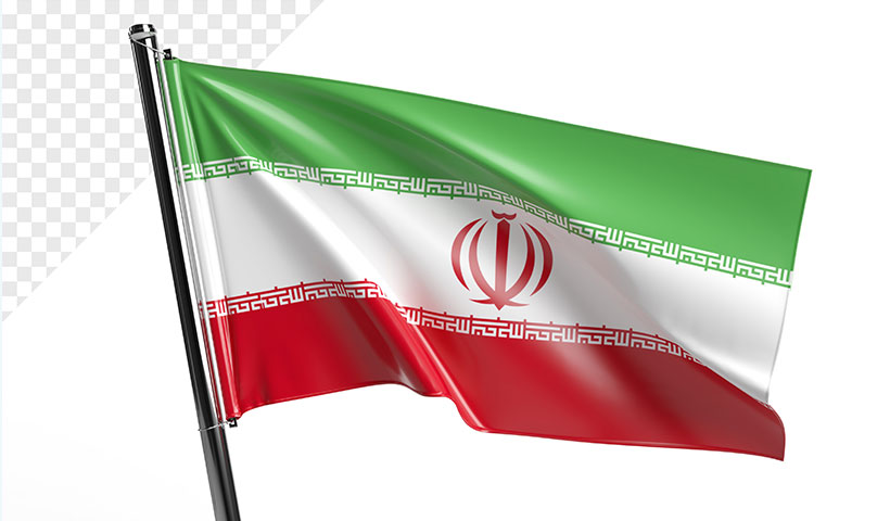 iran-flag فایل لایه باز پرچم بالا