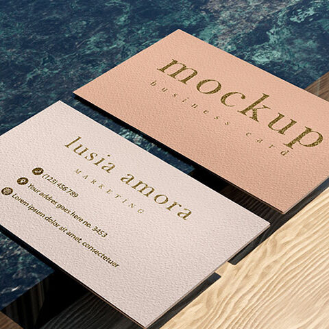 فایل لایه باز کارت ویزیت آرایش