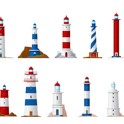 مجموعه وکتور فانوس