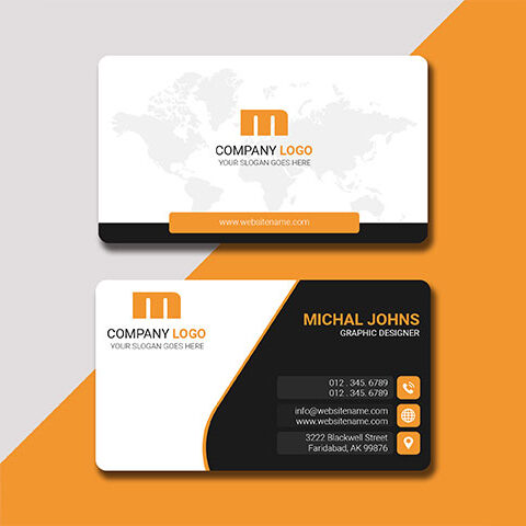 فایل لایه باز کارت ویزیت ساحل