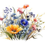 مجموعه وکتور گل نرگس