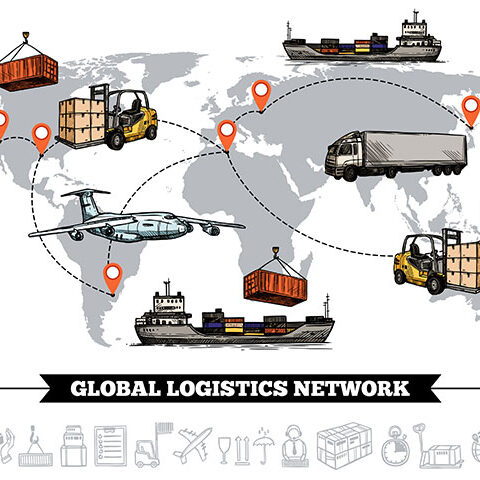 مجموعه وکتور کانتینر