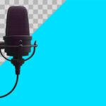 فایل لایه باز میکروفون دوبله