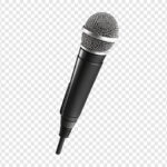 فایل لایه باز میکروفون تک نفره