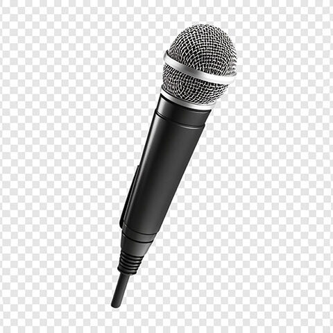 فایل لایه باز میکروفون تک نفره