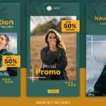 فایل لایه باز مجموعه استوری اینستاگرام مدل پیام