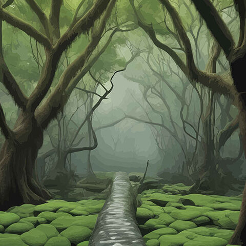 وکتور شاخه درخت