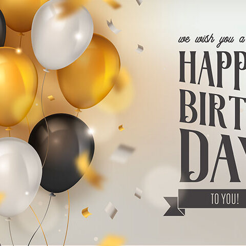 وکتور تم رنگی تولد