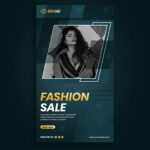 فایل لایه باز مجموعه استوری اینستاگرام مدل ندا