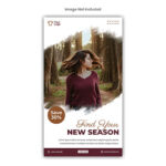 فایل لایه باز مجموعه استوری اینستاگرام مدل پناه