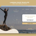 فایل لایه باز لندینگ پیج پرواز