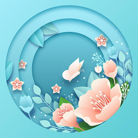 وکتور فصل بارش