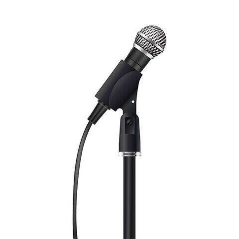 وکتور میکروفون سخنرانی