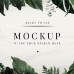 فایل لایه باز فصل برگ سبز