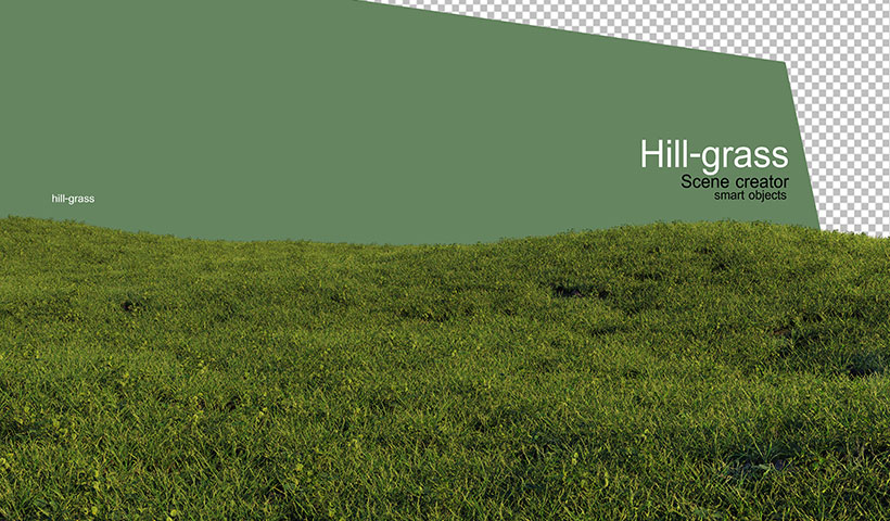 various-types-grass-rendering-isolated فایل لایه باز چمن