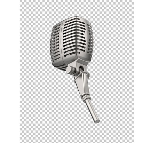 فایل لایه باز میکروفون شطرنجی