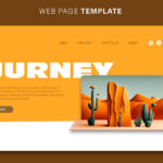 فایل لایه باز صفحه فرود کویر