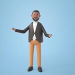 فایل لایه باز شخصیت میانسالی