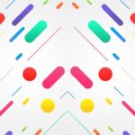 فایل لایه باز الگو رنگی