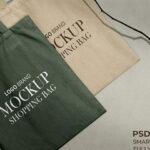 فایل لایه باز موکاپ ساک خرید