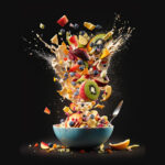 عکس سالاد میوه