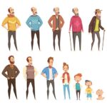 مجموعه وکتور شخصیت زمانی