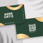 مجموعه وکتور موکاپ کارت ویزیت