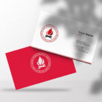 فایل لایه باز موکاپ آتش