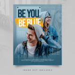 فایل لایه باز پست اینستاگرام مدل مارال